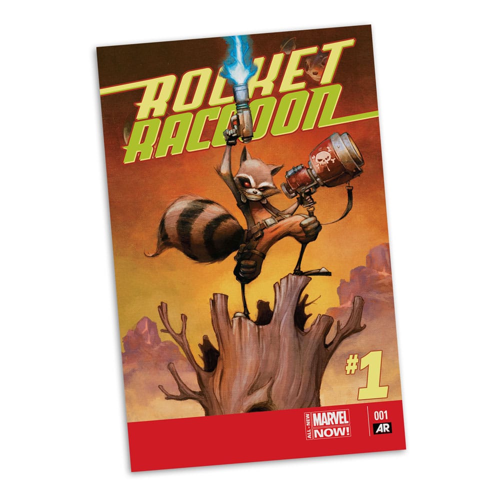 Marvel Collection Statua in PVC 1/6 Rocket Raccoon (A Chasing Tale #1) 18 cm - McFarlane Toys