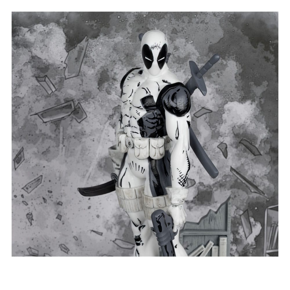 Marvel Collection Statua in PVC 1/10 Deadpool (The New Mutants #98) (Line Art) (Gold Label) 17 cm McFarlane Toys
