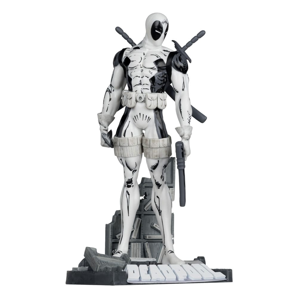 Marvel Collection Statua in PVC 1/10 Deadpool (The New Mutants #98) (Line Art) (Gold Label) 17 cm McFarlane Toys