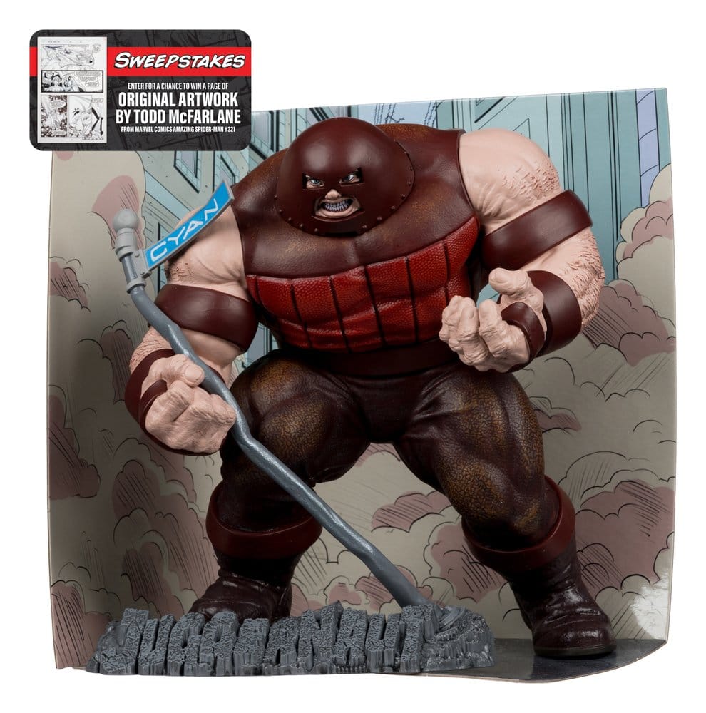 Marvel Collection Statua in PVC 1/10 The Juggernaut (Spider-Man #16) Gold Label 17 cm - McFarlane Toys