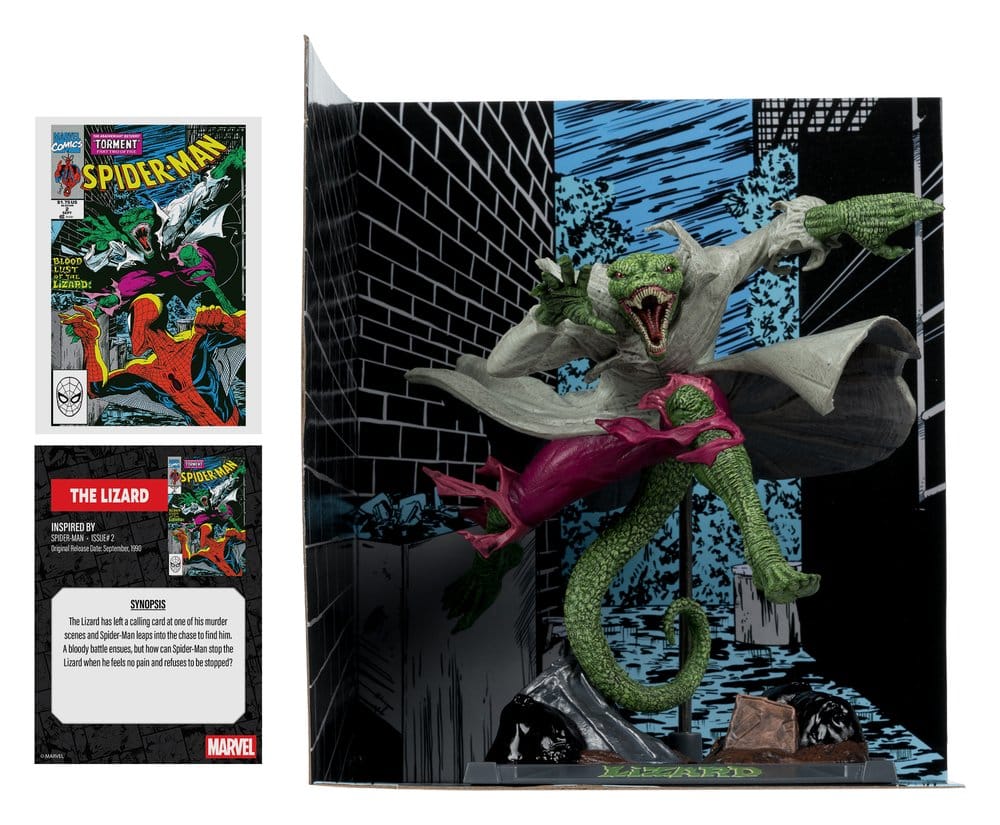 Marvel Collection Statua in PVC 1/10 The Lizard (Spider-Man #2) 15 cm - McFarlane Toys