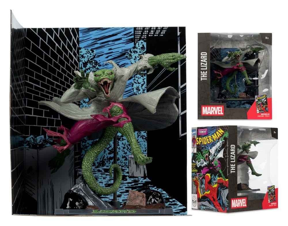 Marvel Collection Statua in PVC 1/10 The Lizard (Spider-Man #2) 15 cm - McFarlane Toys