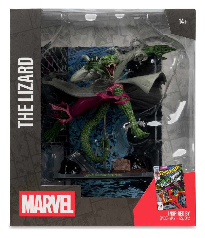 Marvel Collection Statua in PVC 1/10 The Lizard (Spider-Man #2) 15 cm - McFarlane Toys