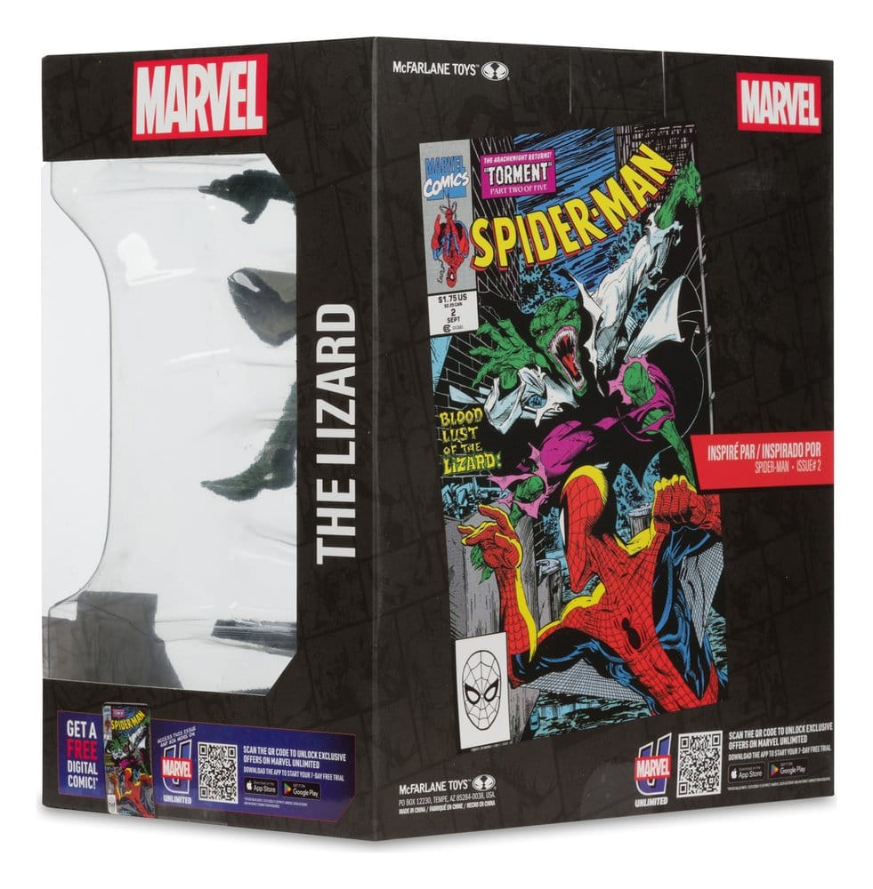 Marvel Collection Statua in PVC 1/10 The Lizard (Spider-Man #2) 15 cm - McFarlane Toys