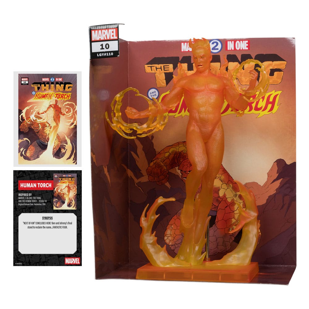 Marvel Collection Statua in PVC 1/6 Human Torch (Marvel 2 in 1 #10) 29 cm McFarlane Toys