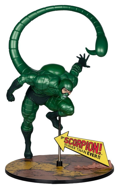 Marvel Statua PVC Scorpion (Metallic) Gold Label 1/10 18 cm McFarlane Toys