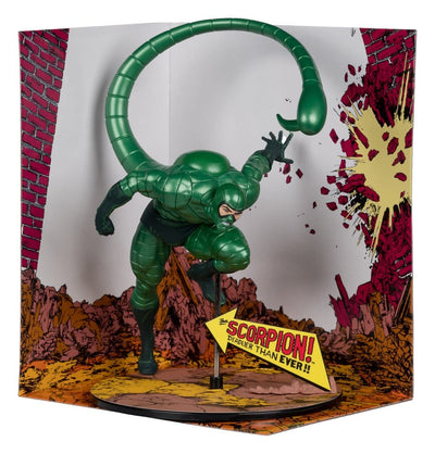 Marvel Statua PVC Scorpion (Metallic) Gold Label 1/10 18 cm McFarlane Toys