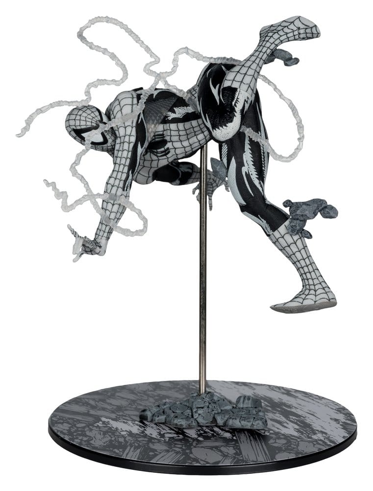 Marvel Statua PVC Spider-Man Line Art 1/10 The Amazing Spider-Man #318 Gold Label 17 cm McFarlane Toys