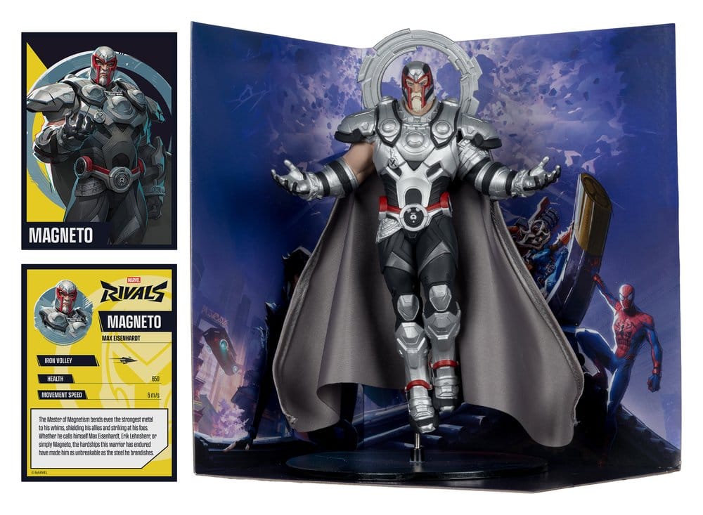 Marvel Rivals Collection Magneto Action Figure 1:10 20 cm - McFarlane Toys