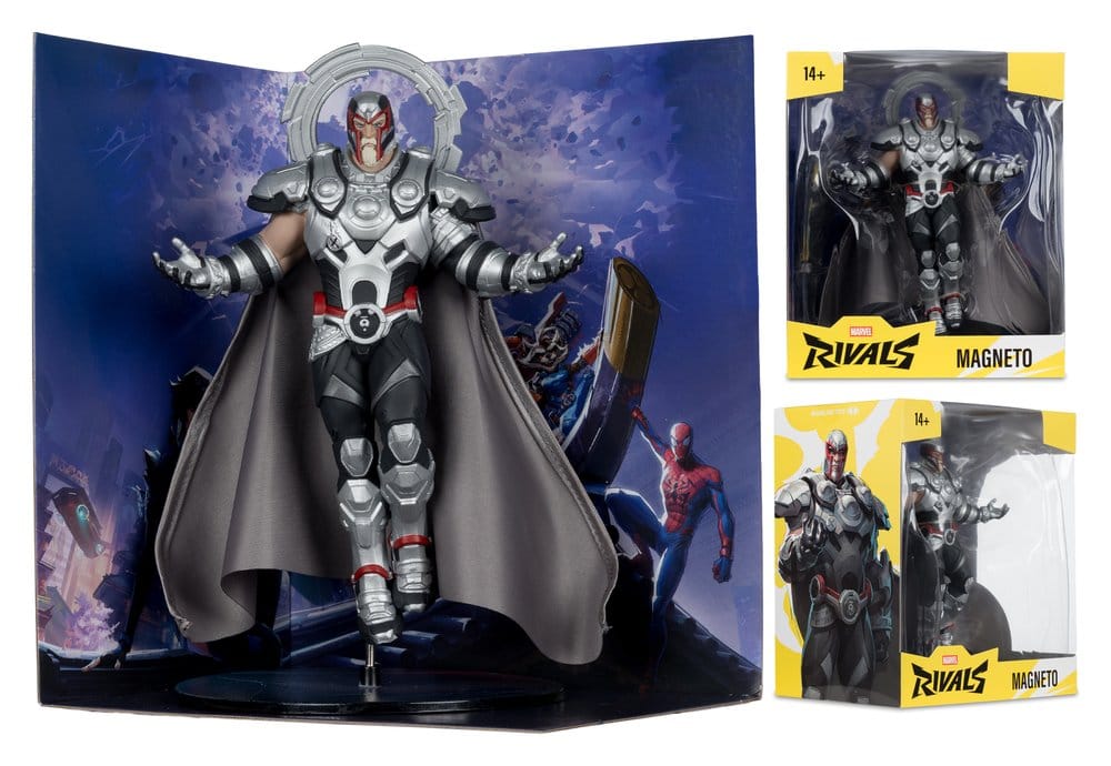 Marvel Rivals Collection Magneto Action Figure 1:10 20 cm - McFarlane Toys