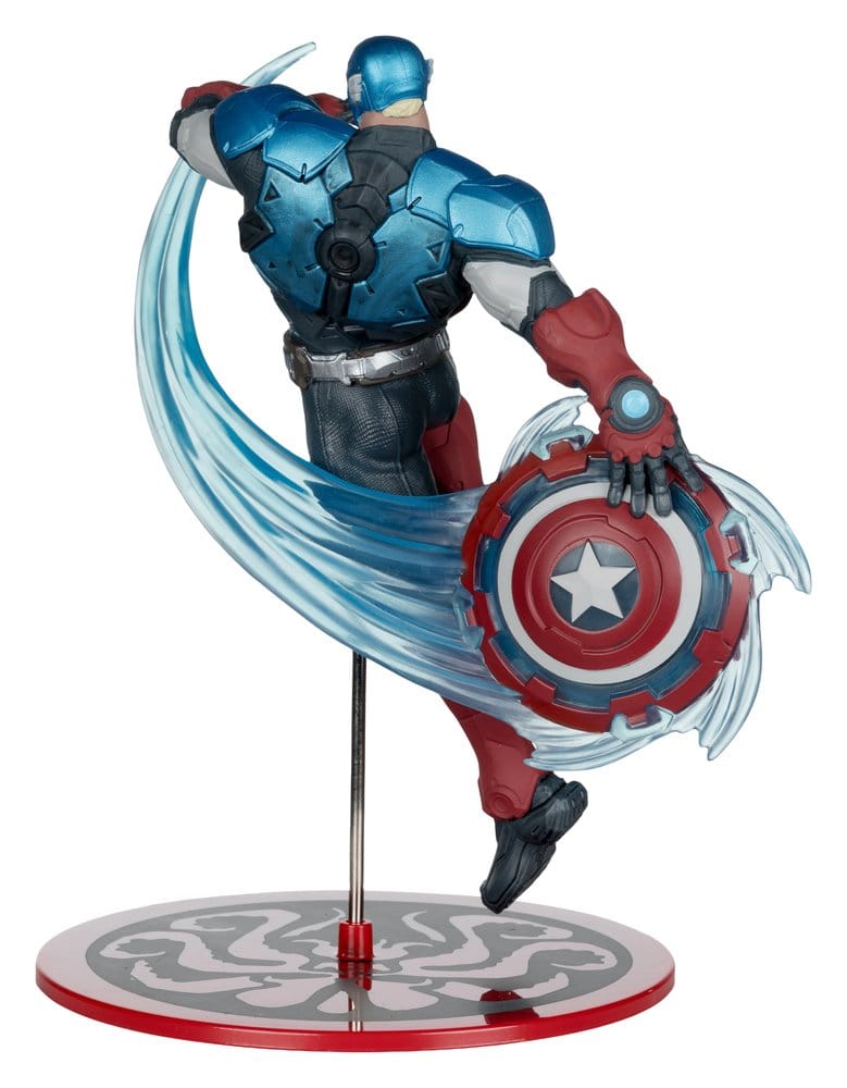 Marvel Rivals Captain America Action Figure 1/10 20 cm McFarlane Toys