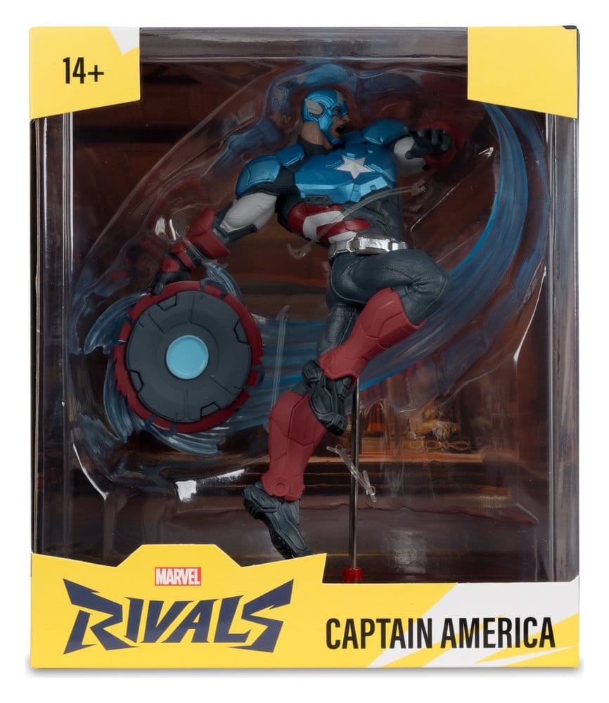 Marvel Rivals Captain America Action Figure 1/10 20 cm McFarlane Toys