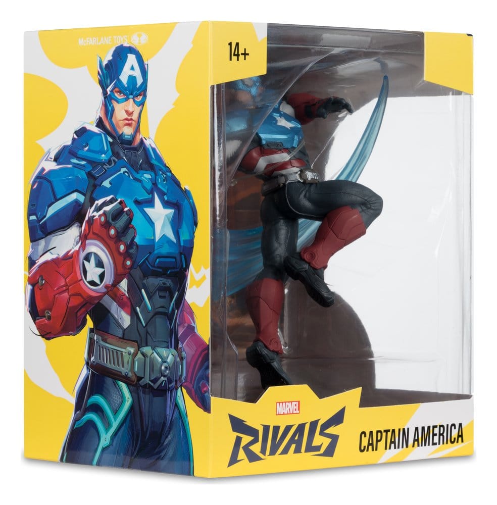 Marvel Rivals Captain America Action Figure 1/10 20 cm McFarlane Toys