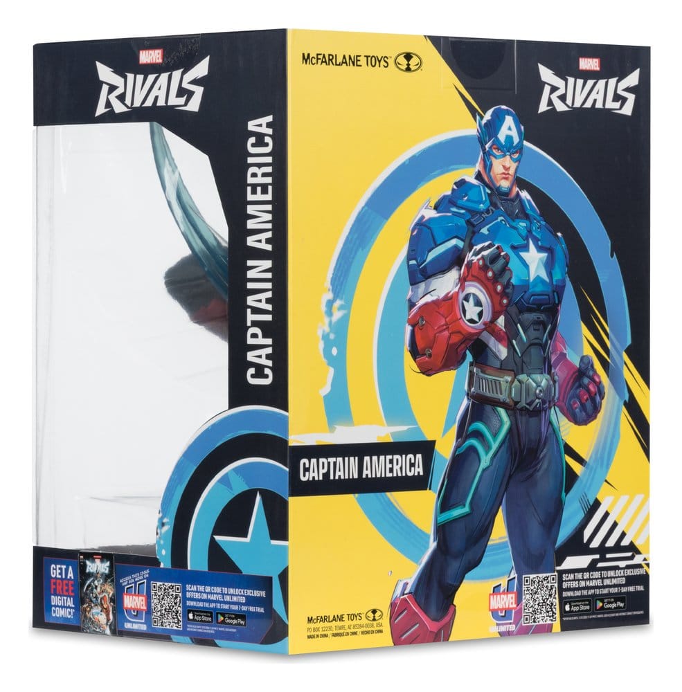 Marvel Rivals Captain America Action Figure 1/10 20 cm McFarlane Toys