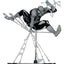 Marvel Statua PVC 1/10 Spider-Man (Marvel Age #90) (Line Art) 18 cm McFarlane Toys