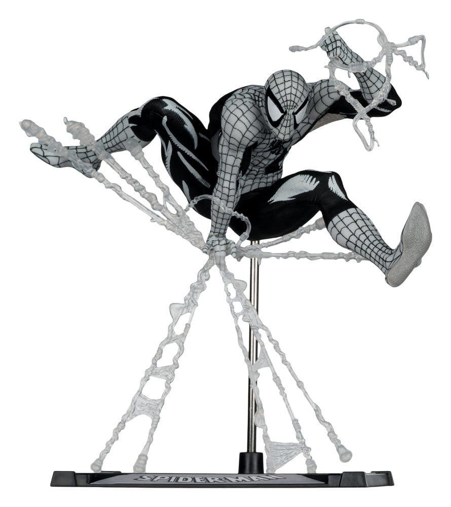 Marvel Statua PVC 1/10 Spider-Man (Marvel Age #90) (Line Art) 18 cm McFarlane Toys