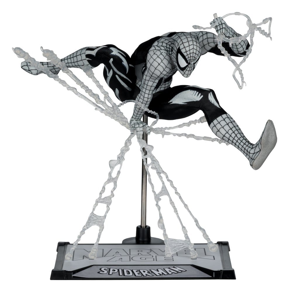 Marvel Statua PVC 1/10 Spider-Man (Marvel Age #90) (Line Art) 18 cm McFarlane Toys