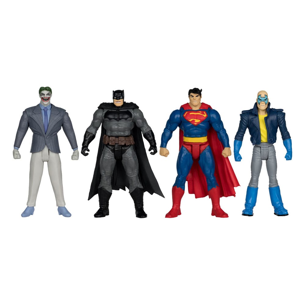 DC Direct Page Punchers Action Figure 4-Pack Batman, Son of Batman, Superman & Joker 7 cm McFarlane Toys