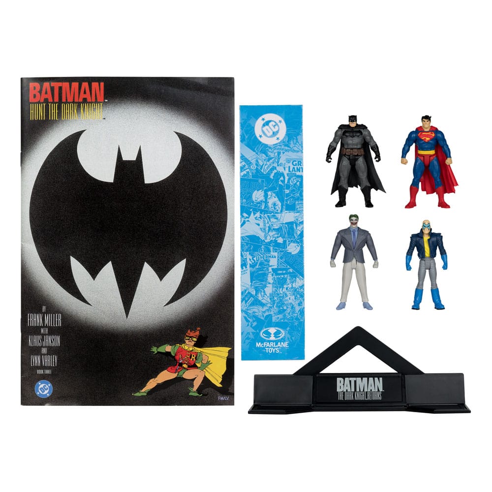 DC Direct Page Punchers Action Figure 4-Pack Batman, Son of Batman, Superman & Joker 7 cm McFarlane Toys