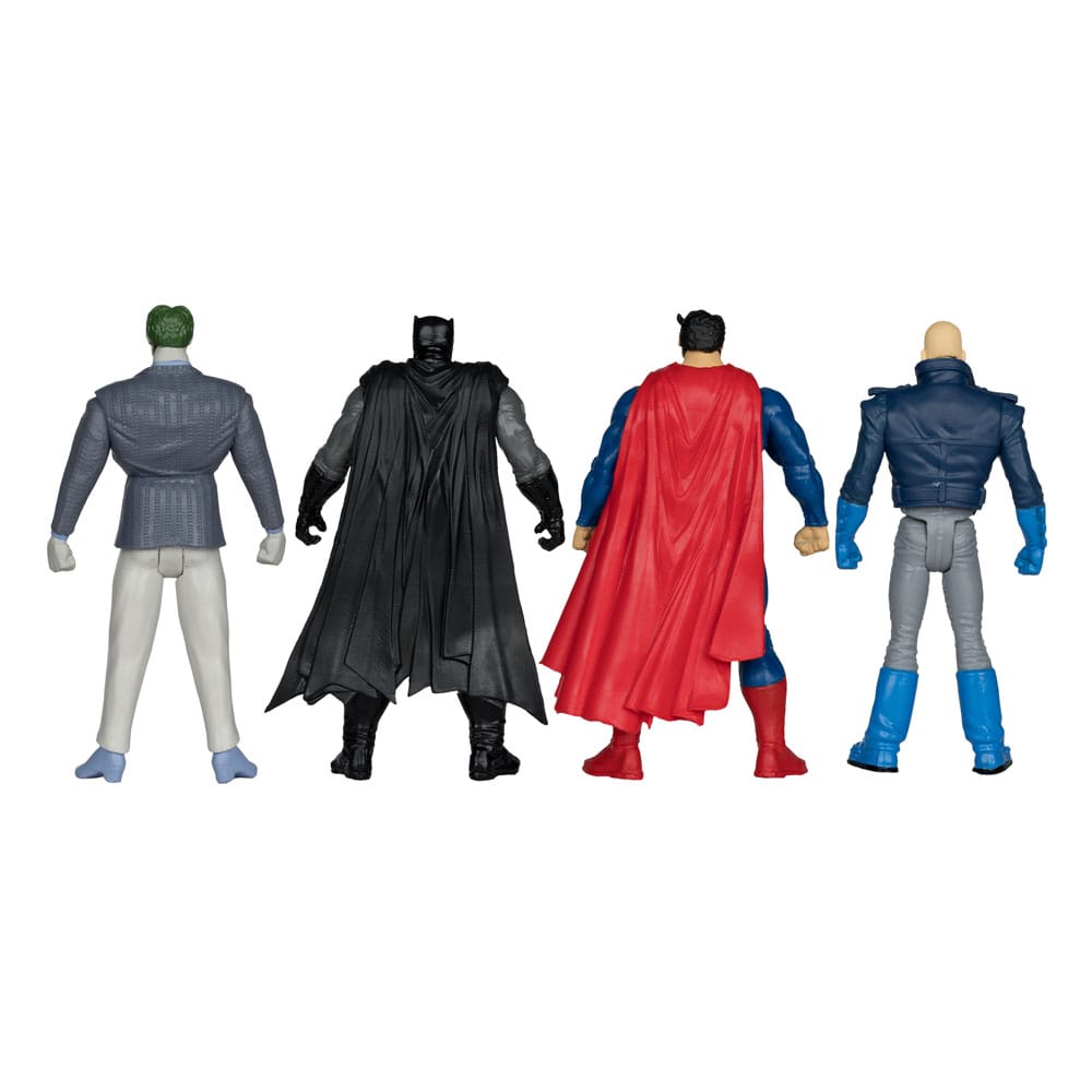 DC Direct Page Punchers Action Figure 4-Pack Batman, Son of Batman, Superman & Joker 7 cm McFarlane Toys