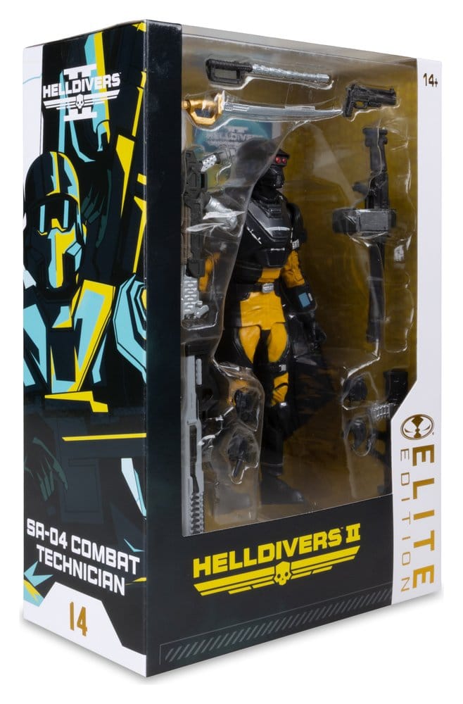 Helldivers 2 Elite Edition Action Figure SA-04 Combat Technician 18 cm McFarlane Toys