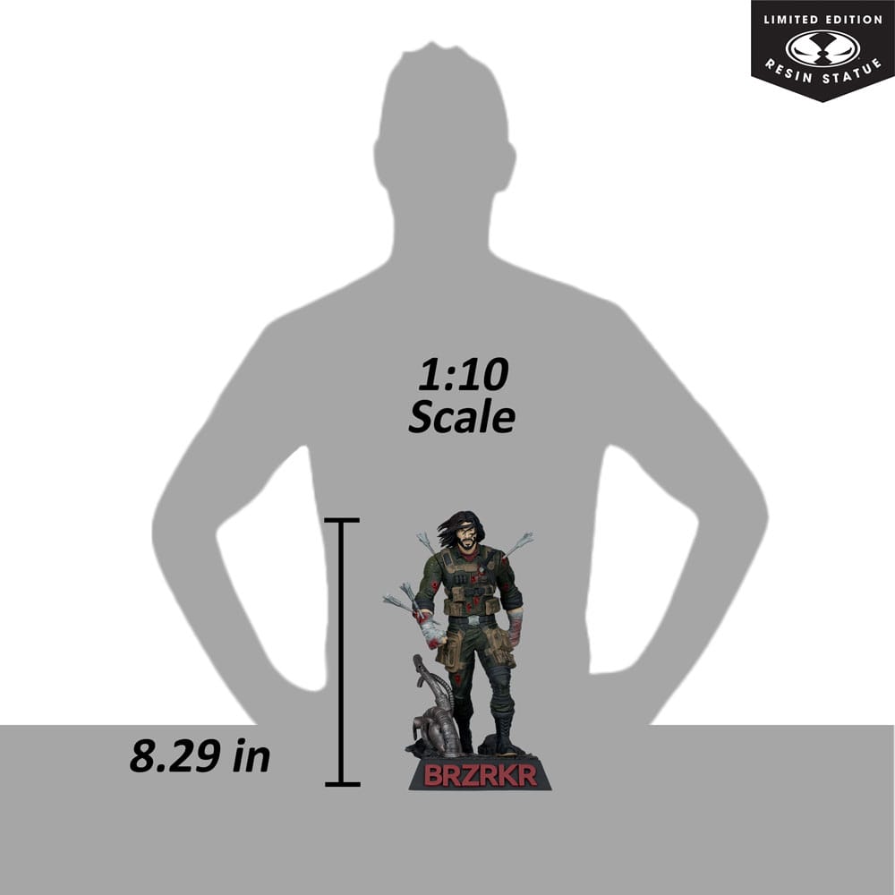 BRZRKR Statua B Limited Edition 1:10 21 cm - McFarlane Toys