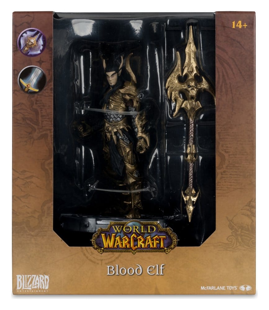 World of Warcraft Blood Elf Action Figure in scala 1/12 Edizione Limitata 16 cm McFarlane Toys