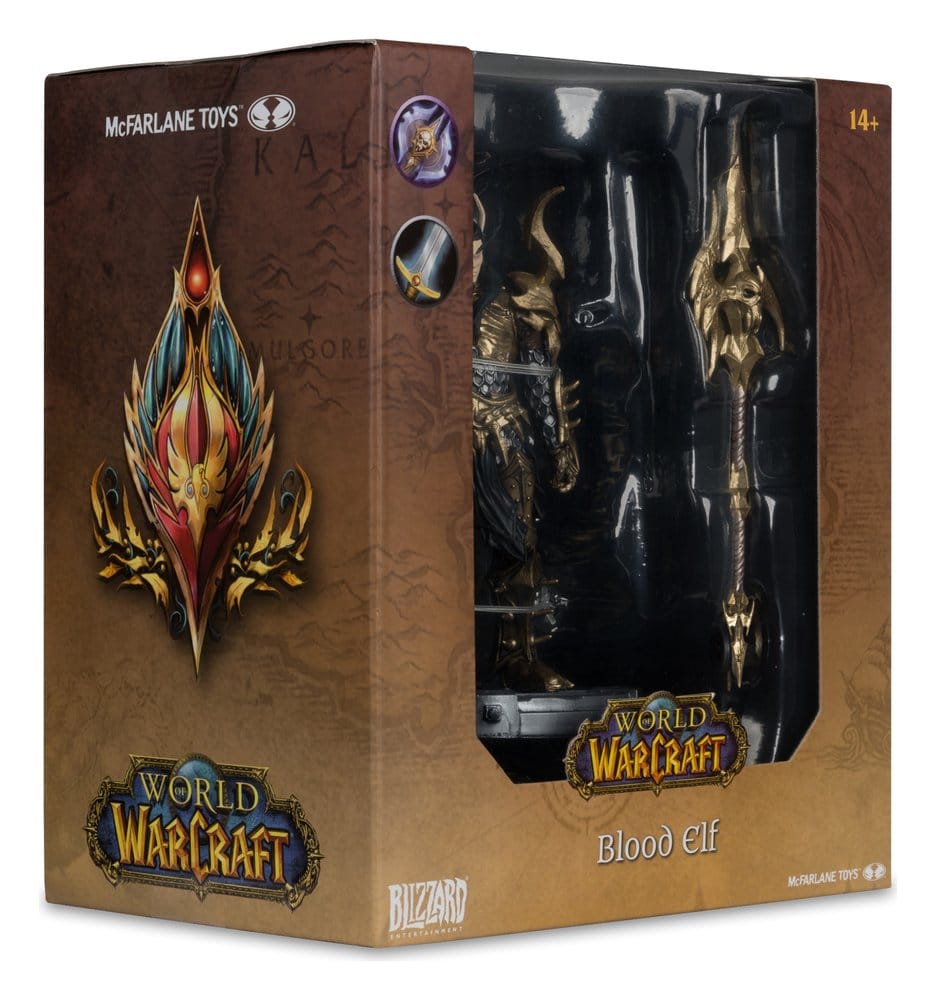 World of Warcraft Blood Elf Action Figure in scala 1/12 Edizione Limitata 16 cm McFarlane Toys