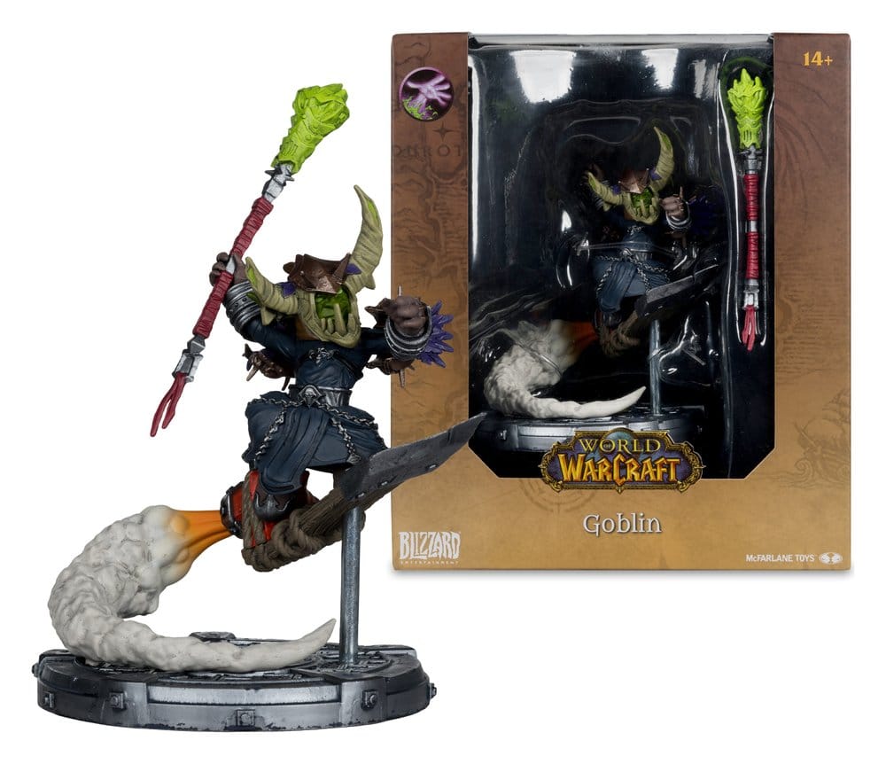 Statua World of Warcraft Goblin in scala 1/12 Edizione Limitata McFarlane Toys 19 cm