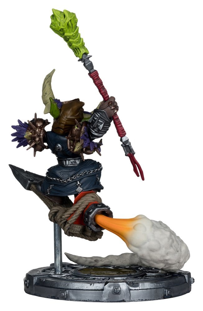 Statua World of Warcraft Goblin in scala 1/12 Edizione Limitata McFarlane Toys 19 cm
