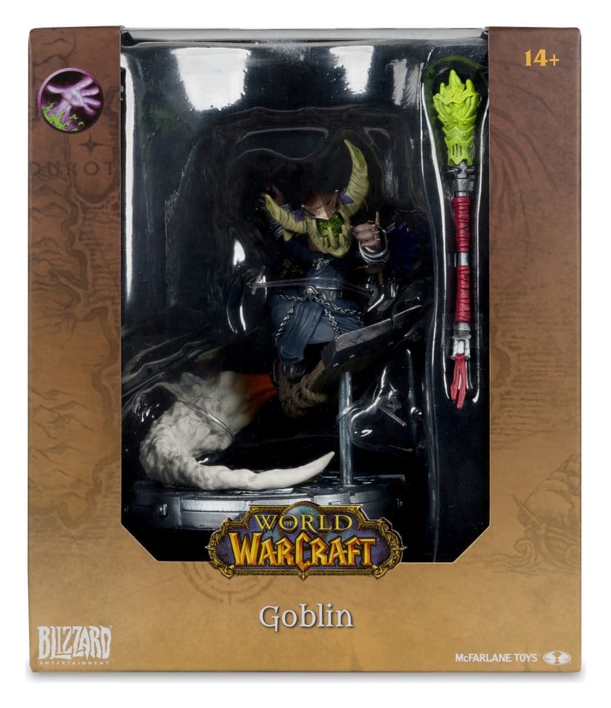 Statua World of Warcraft Goblin in scala 1/12 Edizione Limitata McFarlane Toys 19 cm