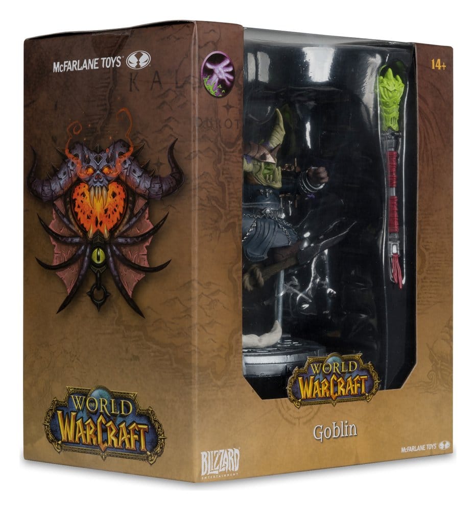 Statua World of Warcraft Goblin in scala 1/12 Edizione Limitata McFarlane Toys 19 cm