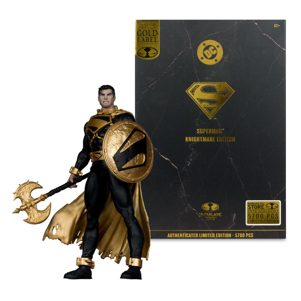 DC Multiverse Action Figure Superman (Future State) (Knightmare) (Gold Label) 18 cm - McFarlane Toys