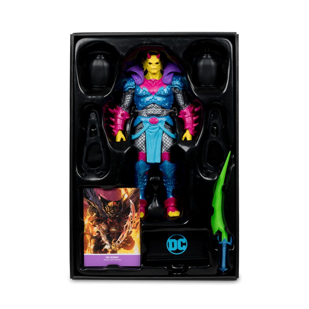 DC Multiverse Action Figure The Demon (Demon Knights) Black Light Edition Gold Label 18 cm McFarlane Toys