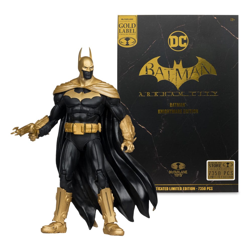 DC Multiverse Action Figure Batman (Arkham City) Knightmare Edition (Gold Label) 19 cm – McFarlane Toys