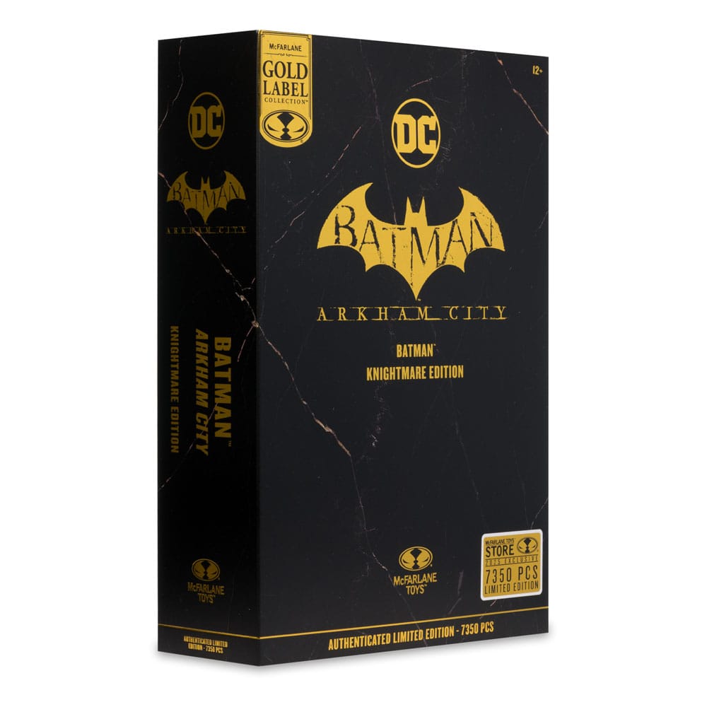 DC Multiverse Action Figure Batman (Arkham City) Knightmare Edition (Gold Label) 19 cm – McFarlane Toys
