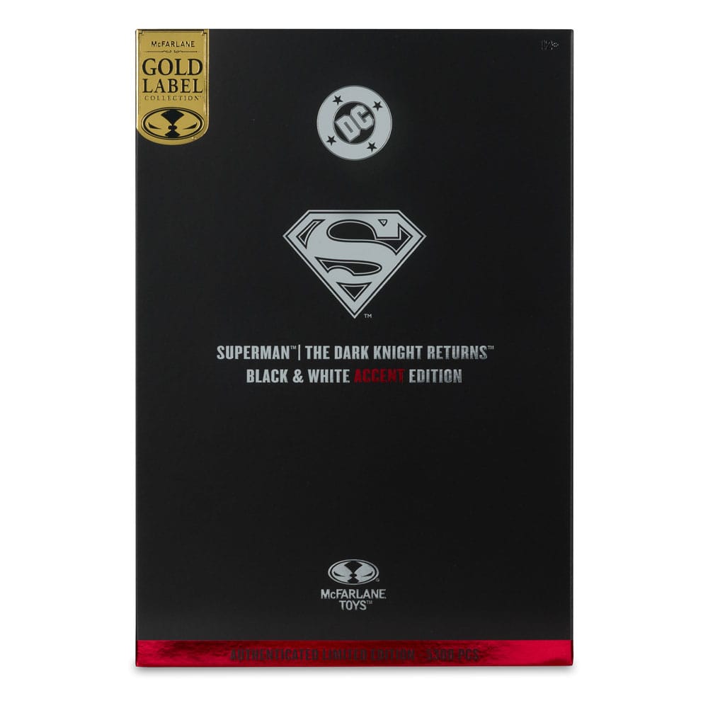 DC Multiverse Action Figure Superman (The Dark Knight Returns) (Black & White Accent Edition) (Gold Label) 18 cm McFarlane Toys