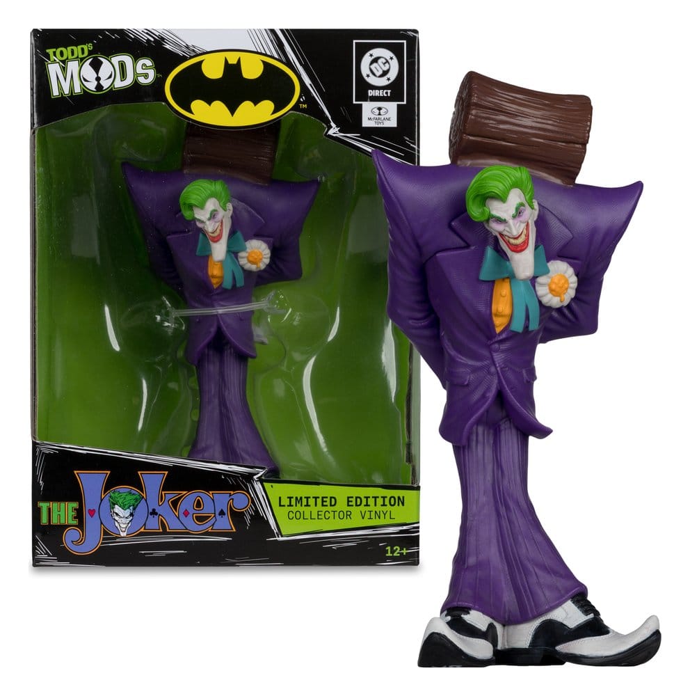DC Direct Statuetta in vinile da collezione Joker (Edizione limitata Todd's Mods) 13 cm