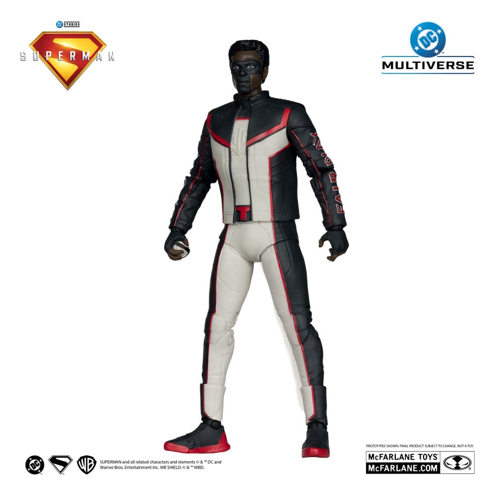 Superman (2025) DC Multiverse Deluxe Theatrical Edition Action Figure Mr. Terrific (Red Platinum Edition) 18 cm McFarlane Toys
