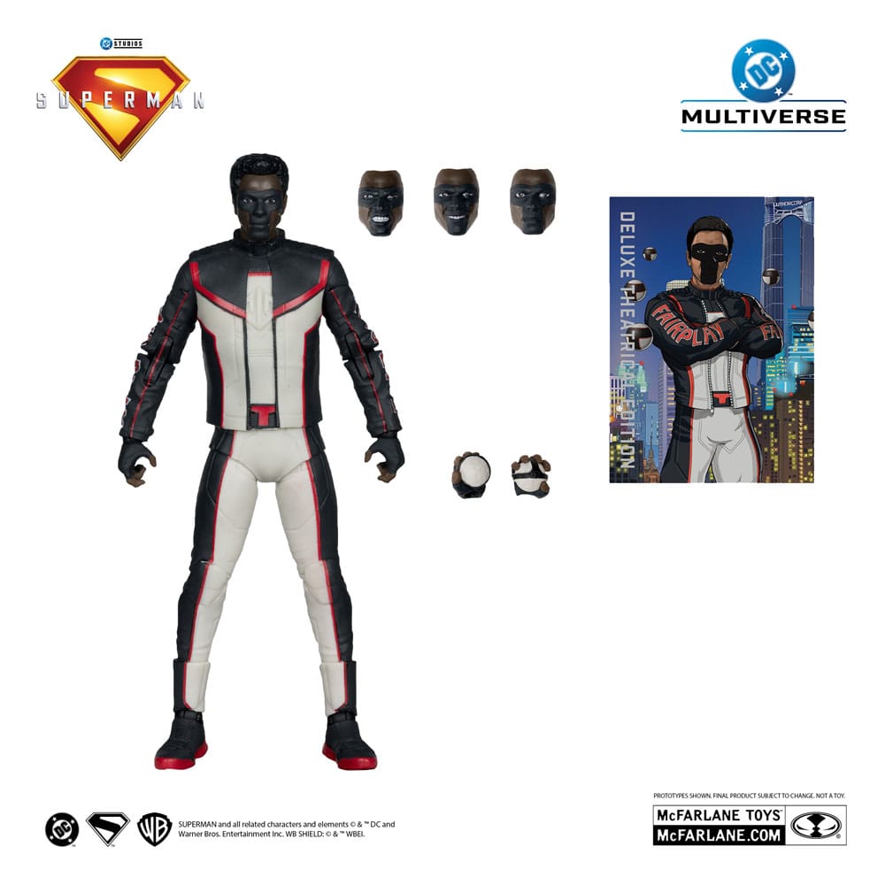 Superman (2025) DC Multiverse Deluxe Theatrical Edition Action Figure Mr. Terrific (Red Platinum Edition) 18 cm McFarlane Toys