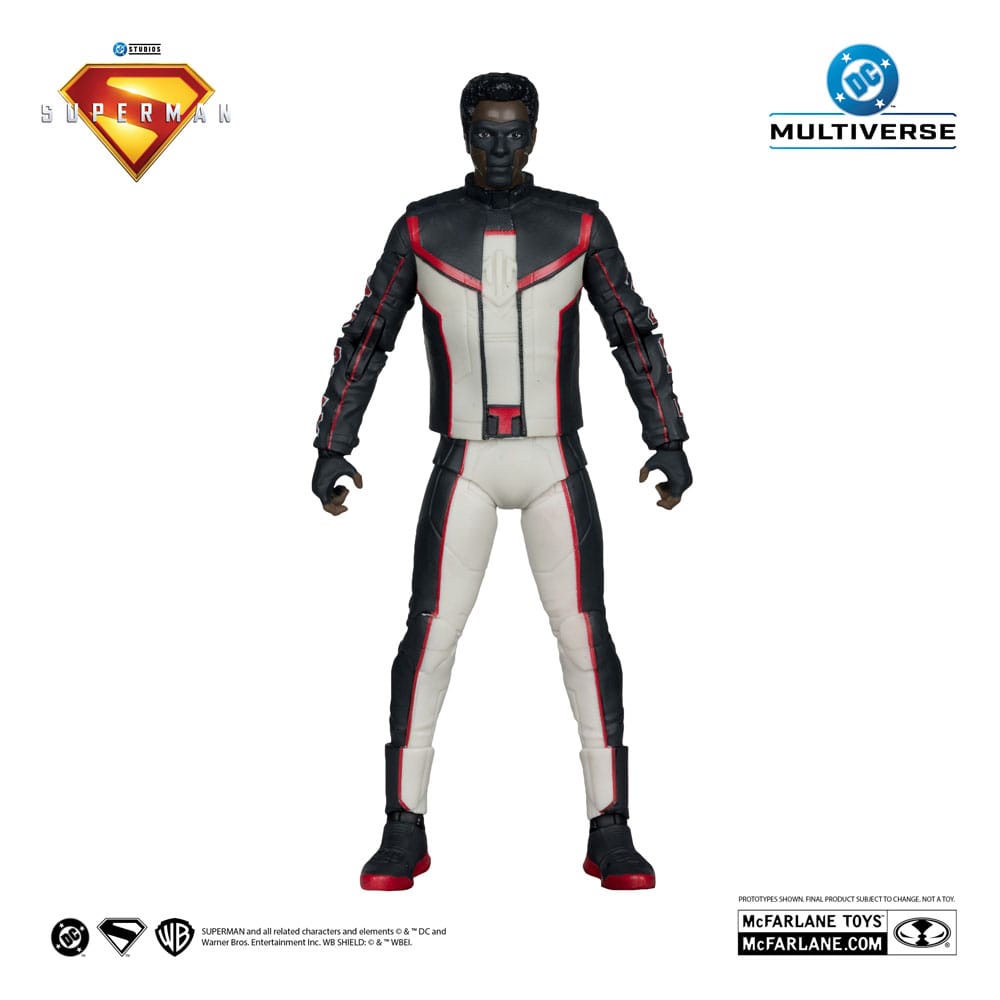 Superman (2025) DC Multiverse Deluxe Theatrical Edition Action Figure Mr. Terrific (Red Platinum Edition) 18 cm McFarlane Toys