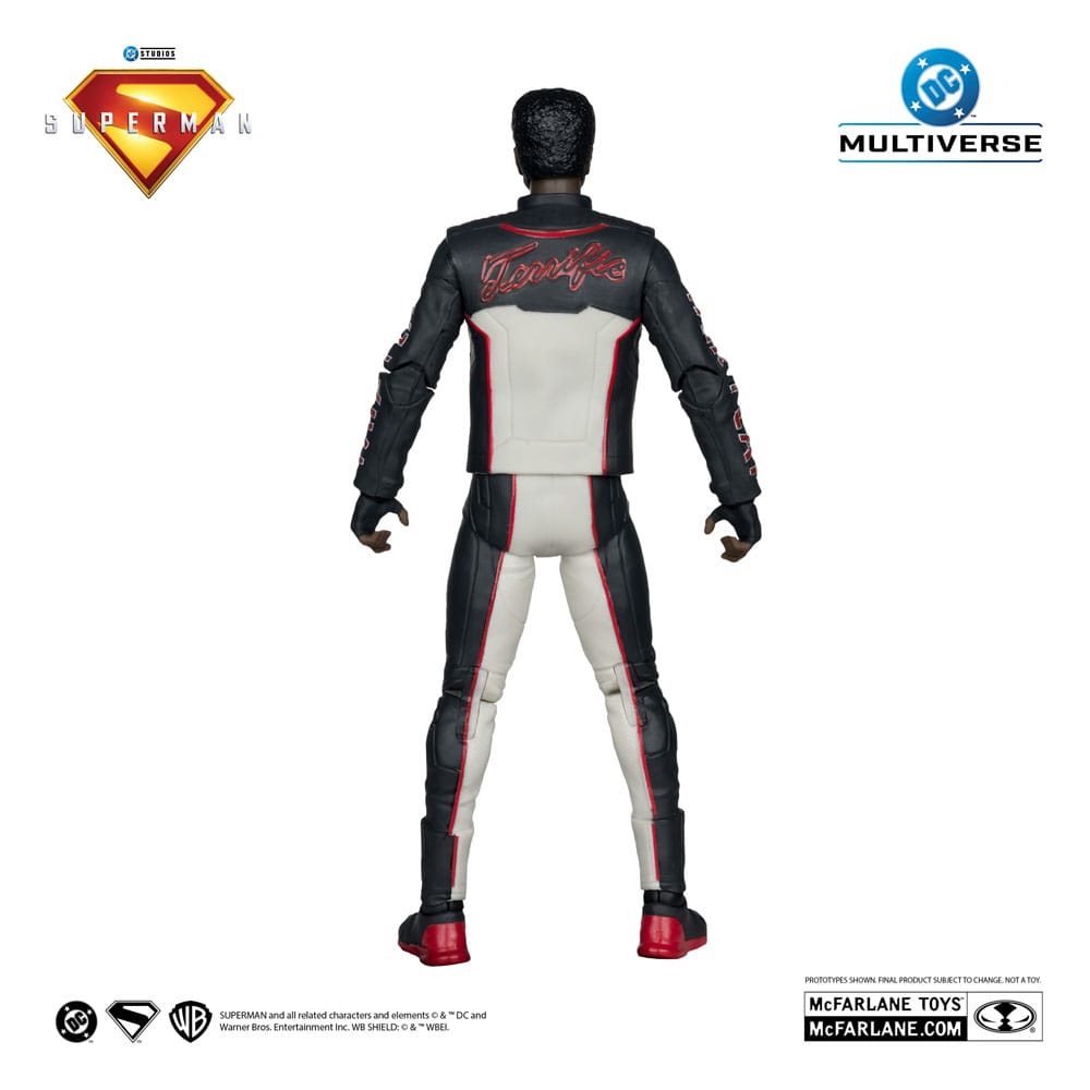 Superman (2025) DC Multiverse Deluxe Theatrical Edition Action Figure Mr. Terrific (Red Platinum Edition) 18 cm McFarlane Toys