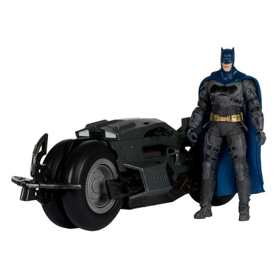Batcycle con Batman - The Flash DC Multiverse Veicolo 18 cm McFarlane Toys