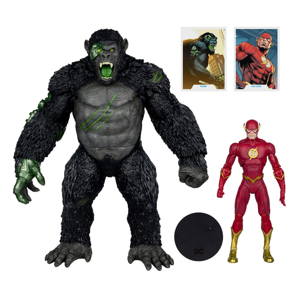 DC Multiverse Action Figure 2-Pack Flash vs. Titano 18 cm - McFarlane Toys