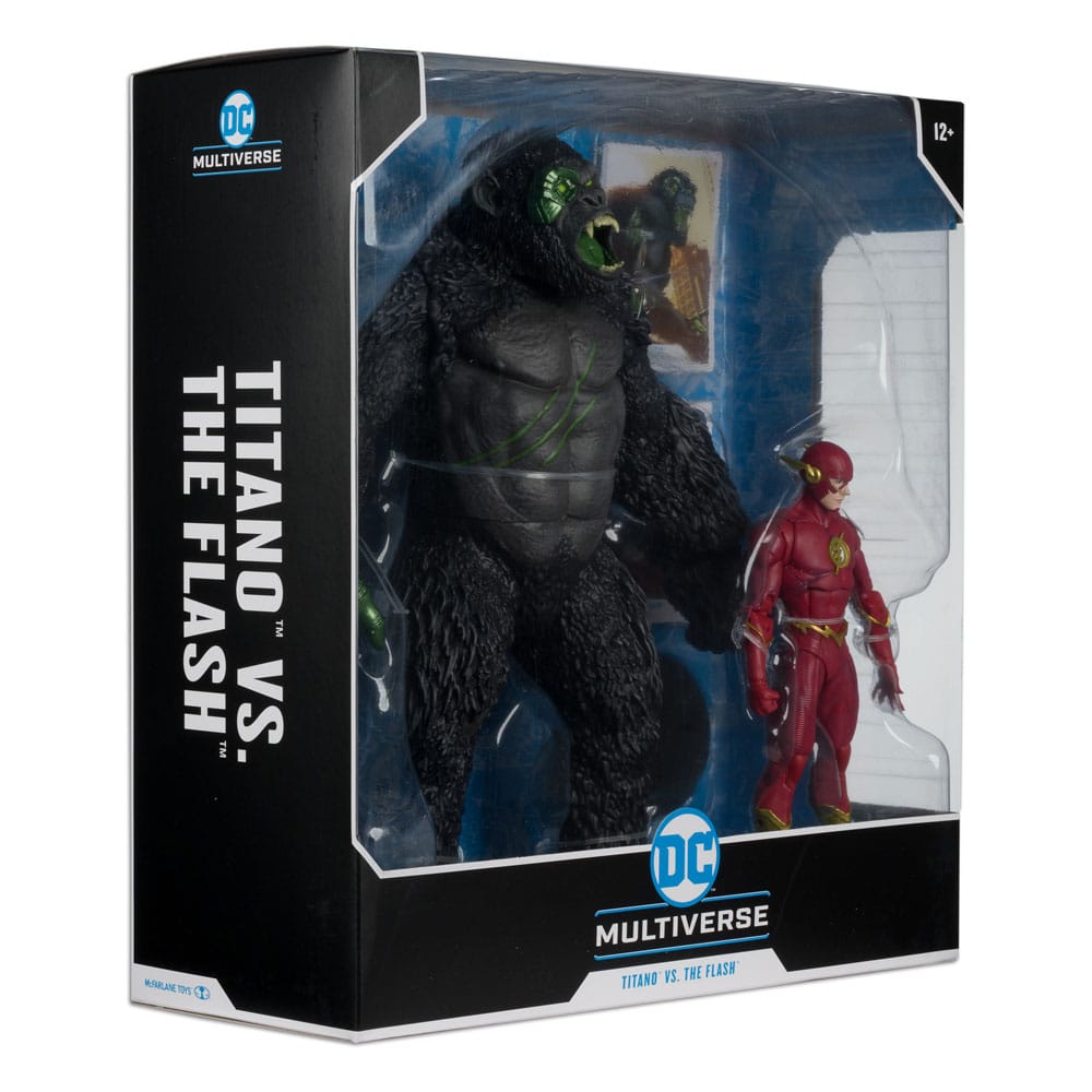 DC Multiverse Action Figure 2-Pack Flash vs. Titano 18 cm - McFarlane Toys