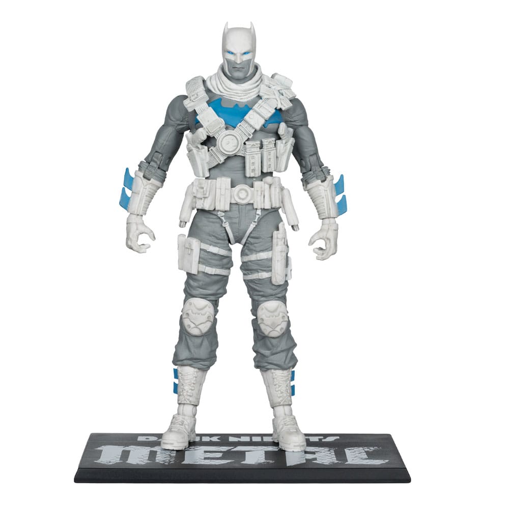 DC Multiverse Action Figure The Grim Knight (Dark Nights Metal) Black & White Accent Edition Gold Label 18 cm