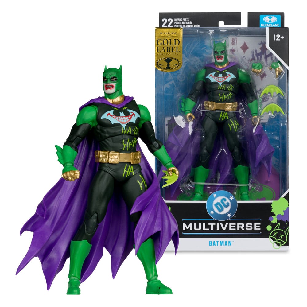 DC Multiverse Batman (Joker War) Jokerized Gold Label - Action Figure 18 cm McFarlane Toys