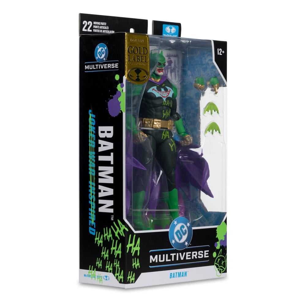 DC Multiverse Batman (Joker War) Jokerized Gold Label - Action Figure 18 cm McFarlane Toys