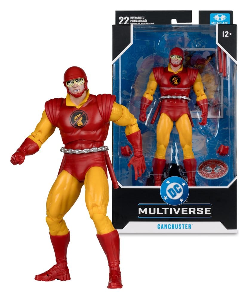 DC Multiverse Gangbuster (DC Classic) Red Platinum Edition - Action Figure 18 cm McFarlane Toys