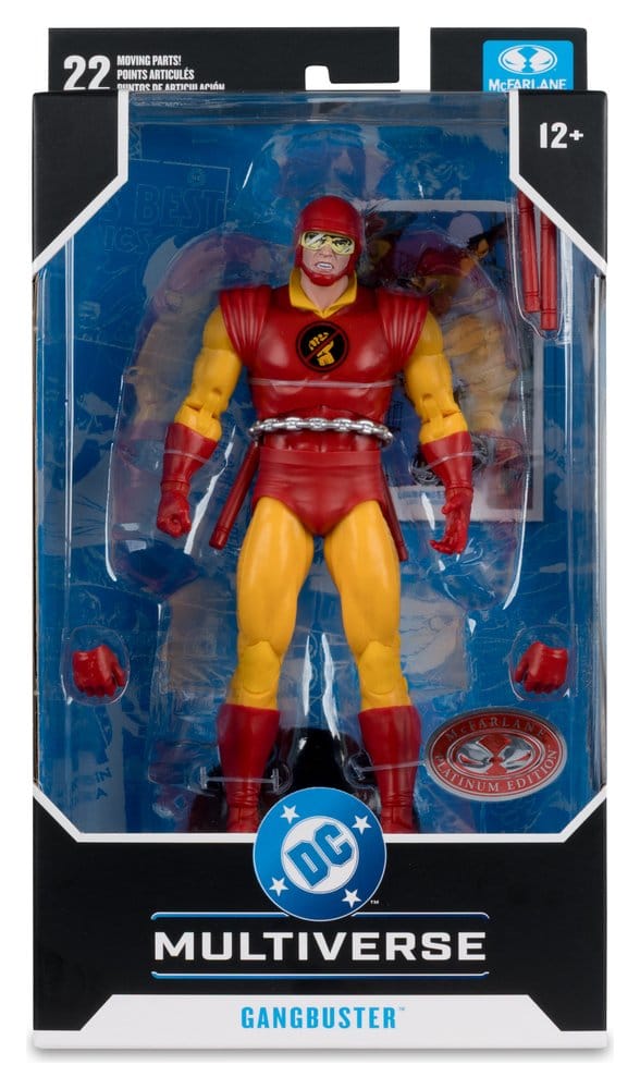 DC Multiverse Gangbuster (DC Classic) Red Platinum Edition - Action Figure 18 cm McFarlane Toys